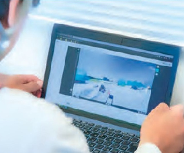 Safieを利用して現場の進捗管理をしているイメージ写真