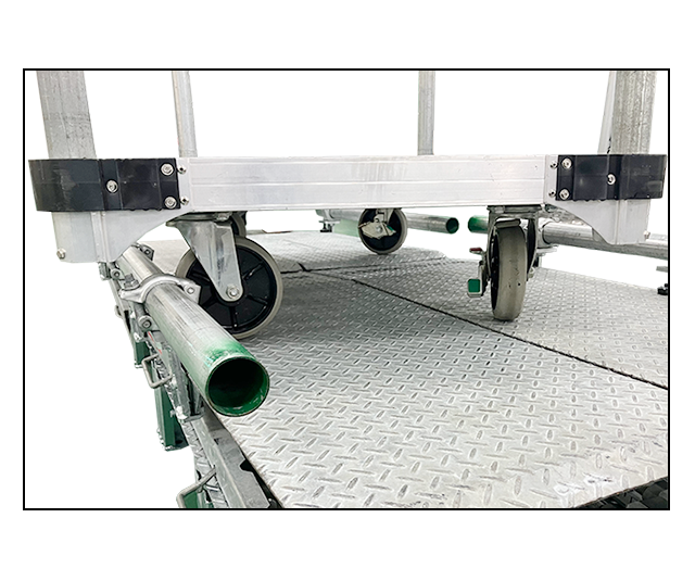 アクトスロープガードクランプ使用例