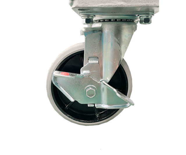 フレコンスタンドバッグ　ウレタンキャスター