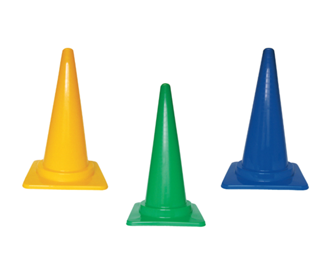 カラフルコーン 黄 緑 青