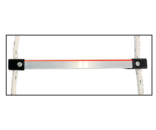 縄はしご　蛍光表示付