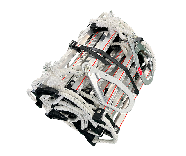 縄はしご　収納状態