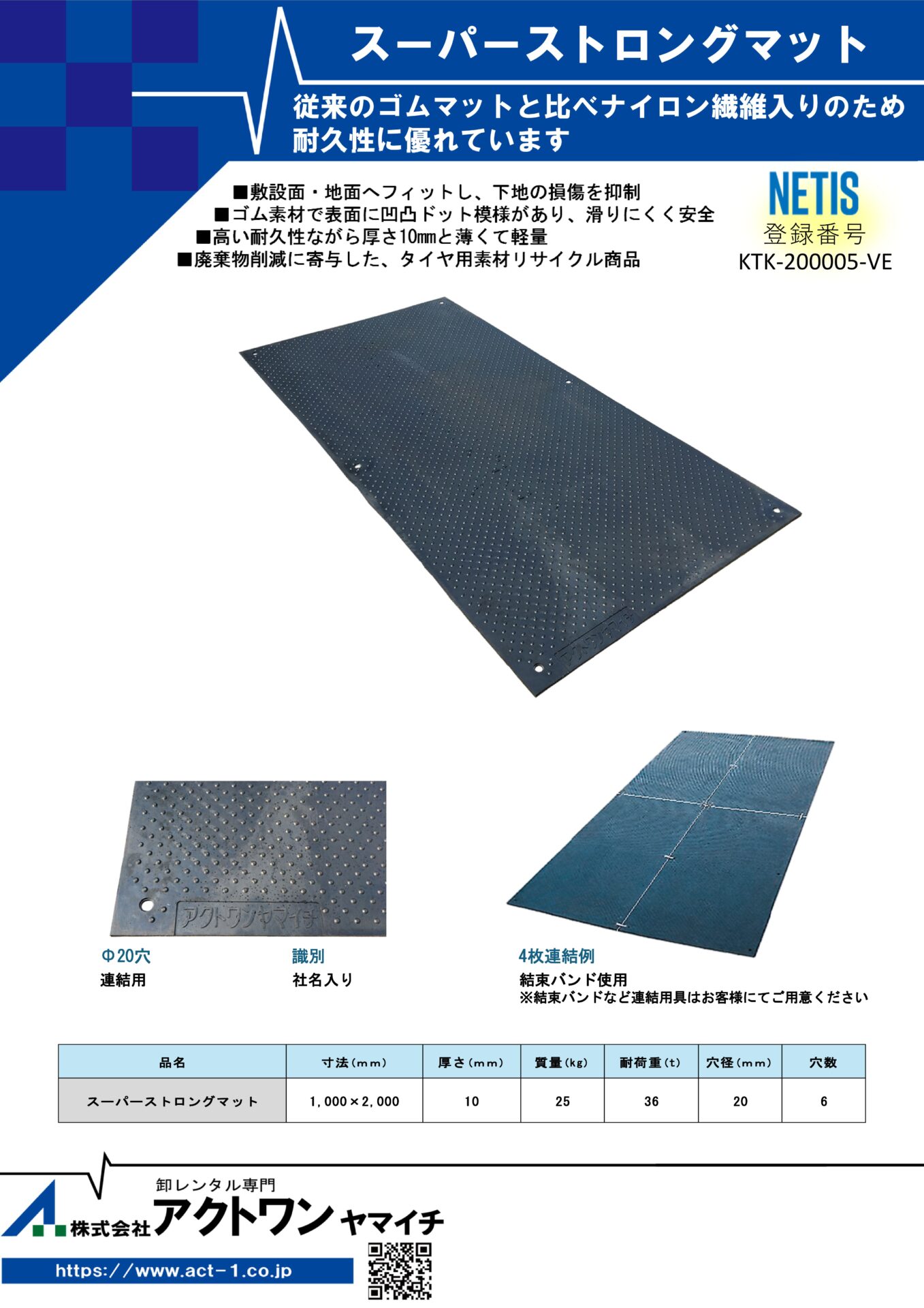 スーパーストロングマット　カタログ