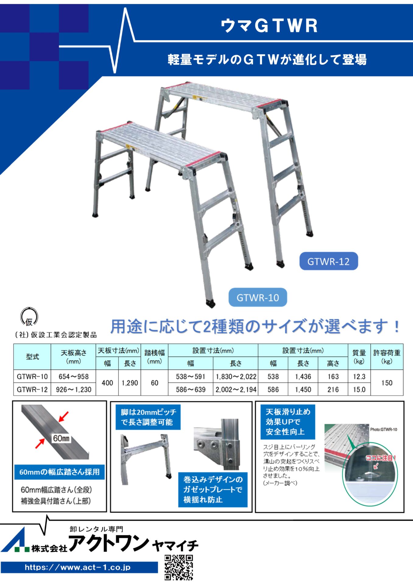 ウマGTWRカタログ